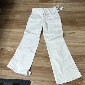 Joes White Flared Jeans